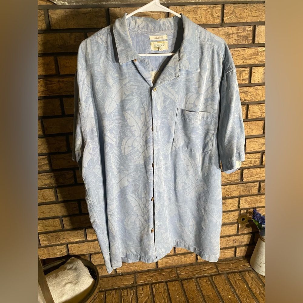 Islander 100% silk shirt